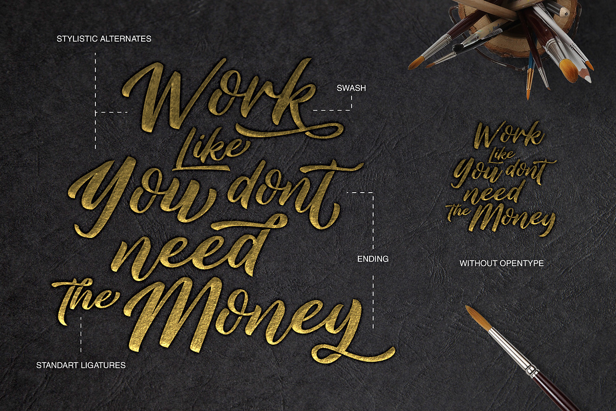 Azkasia Script, a Script Font by SemutHitam Creative (Photo 11 of 12)