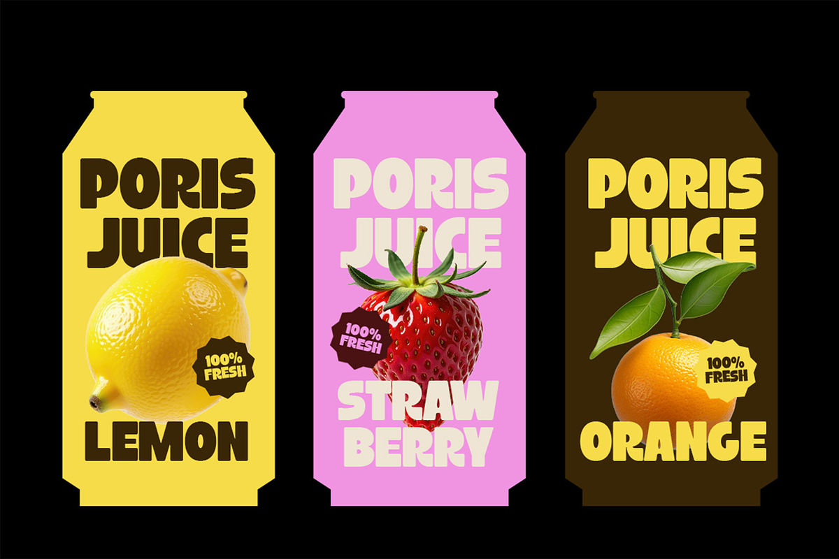 Poris - Modern Bold Display Font, a Sans Serif Font by Pekotype (Photo 6 of 15)