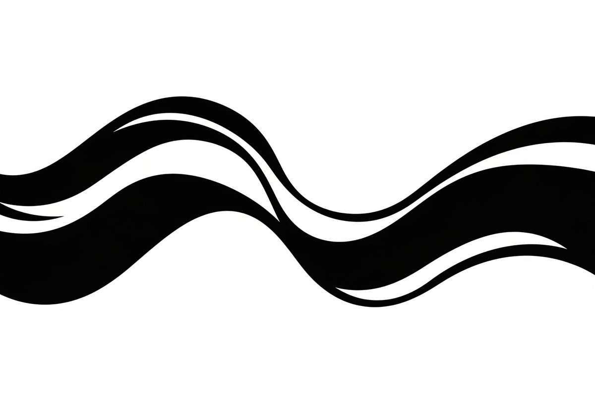 Wavy Divider Line Vector Bundle, an Illustration by jahid234 (Photo 6 of 51)