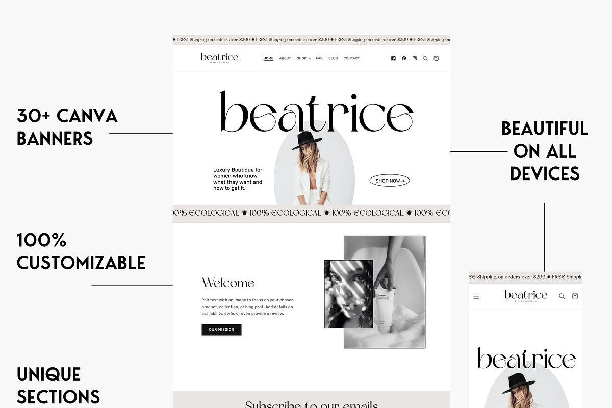 Beatrice - Luxury Shopify Theme, a Shopify Template by Studio Zash (Photo 3 of 13)