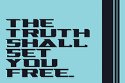 Racing Sunday, a Sans Serif Font by ahweproject (Thumbnail 2 of 9)