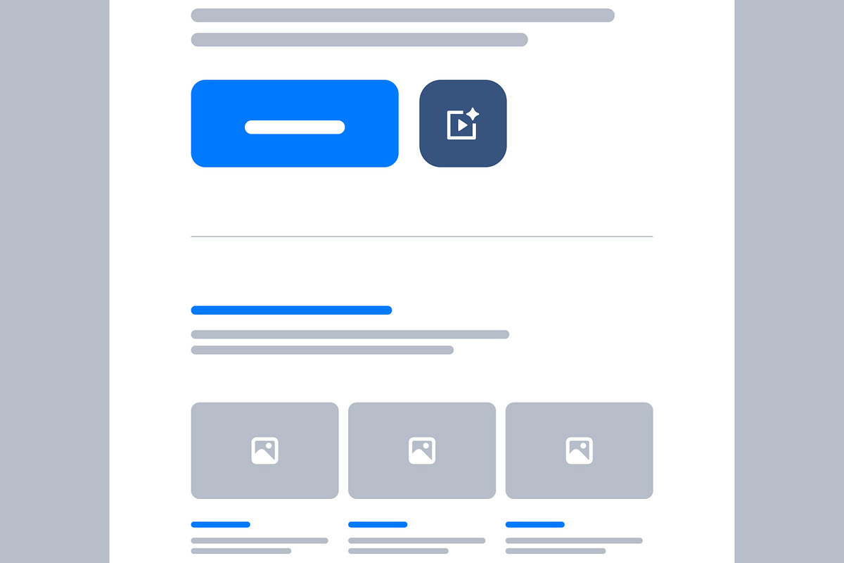 Website Landing Page Wireframe, a Landing Page Template by CreativeShaper (Photo 3 of 6)
