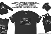 Bella Canvas Apparel Mockup Bundle, a Shirt Mockup by Infinity Mockups (Thumbnail 4 of 7)