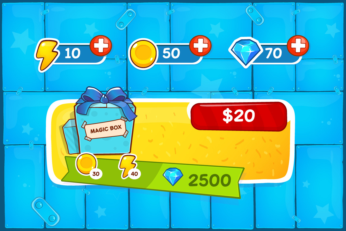 Game GUI Pack, a Templates & Theme by Game Ui art (Photo 3 of 3)