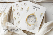 Halloween Whimsical Clipart, an Object Graphic by LenArt (Thumbnail 2 of 15)