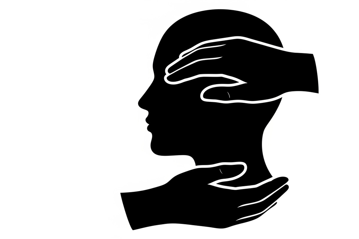 mental health awareness silhouettes, an Illustration by Amazin_art (Photo 44 of 46)