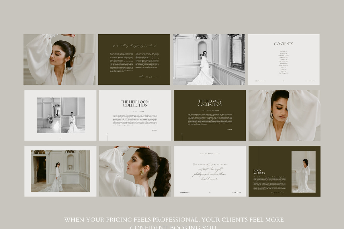 Wedding Photography Pricing Guide, a Marketing Template by Adam and Grace (Photo 4 of 23)