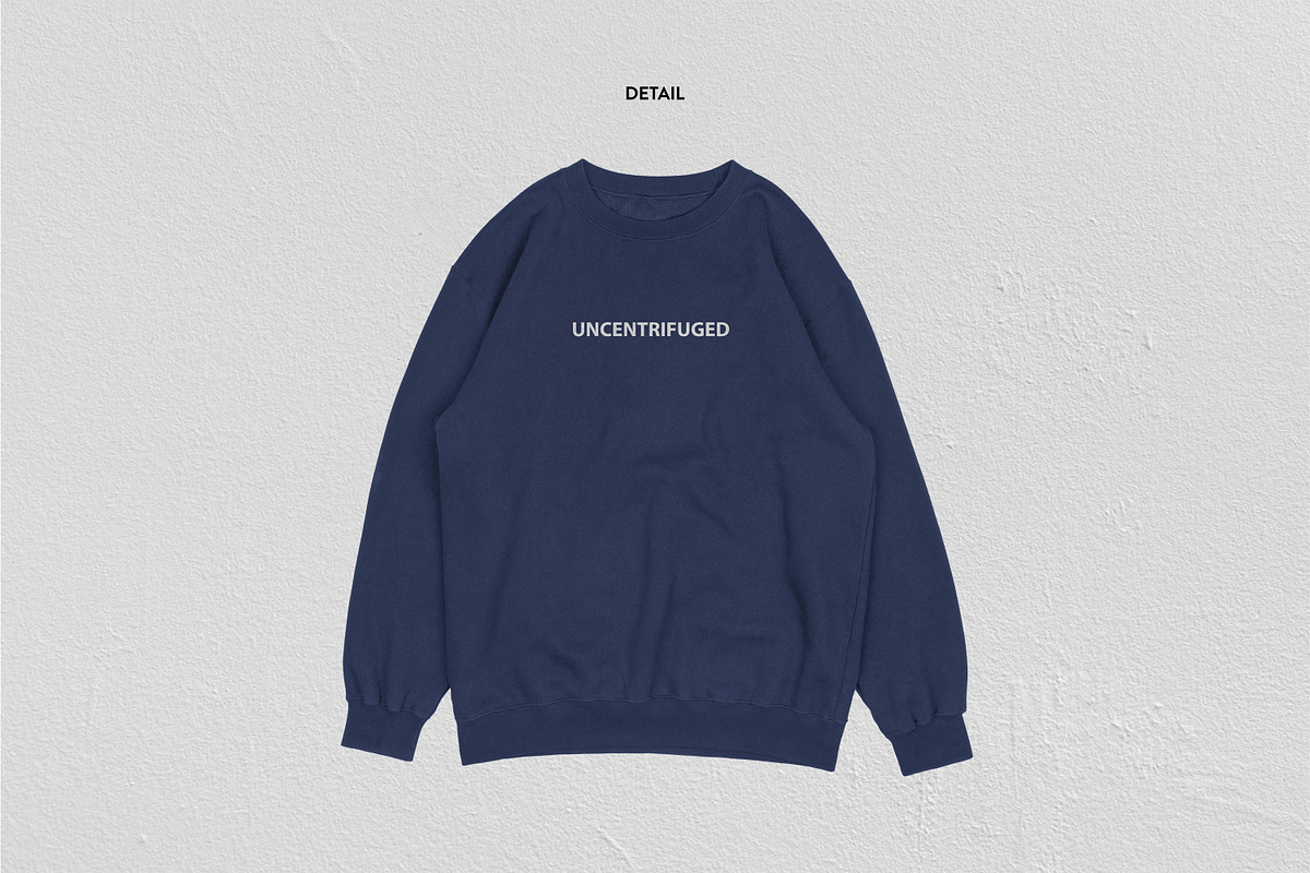 Crewneck 2 Mockup, a Hoody Mockup by Uncentrifuged Pressure (Photo 3 of 9)