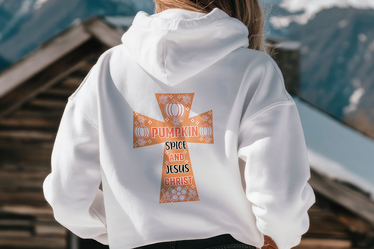 Pumpkin Spice And Jesus Christ SVG, a Graphic by mh_arif (Photo 2 of 4)