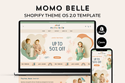 Momo Shopify Theme, Kids & Baby Shop, a Templates & Theme by Elite Luster (Thumbnail 1 of 3)