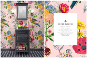 Paradise Florals Prints & Motifs, a Pattern Graphic by TSTUDIO (Thumbnail 12 of 13)
