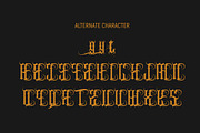 Earth Crisis | Blackmetal Font, a Blackletter Font by LetterStock (Thumbnail 9 of 11)