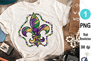 Brushstroke Fleur De Lis Png, an Illustration by Creative Art (Thumbnail 3 of 6)
