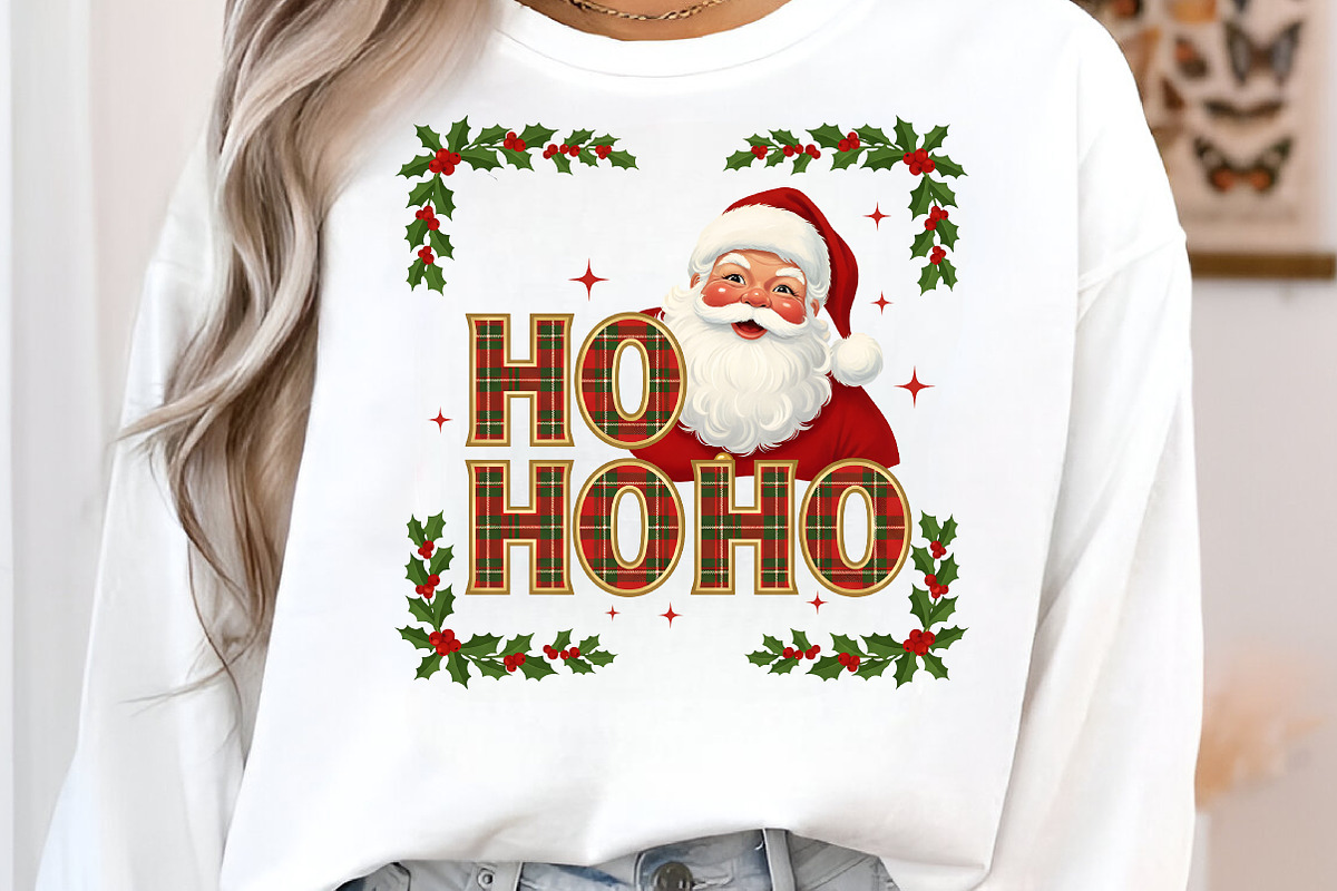 Ho Ho Ho Christmas with Santa Png, an Illustration by Libby Wishes (Photo 6 of 8)