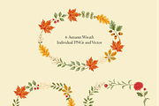 Cozy Autumn Collection, a Seasonal Illustration by An Design (Thumbnail 4 of 6)