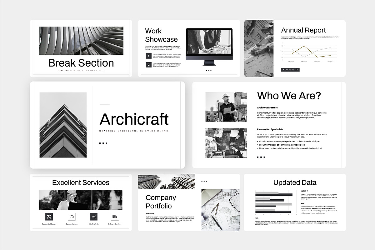 Architecture Keynote Presentation, a Presentation Template by Kren Studio (Photo 3 of 9)