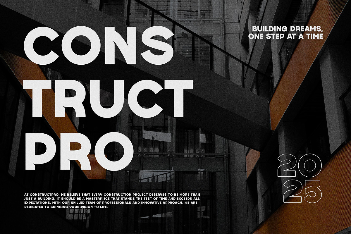 Gohan Modern Futuristic Sans Serif, a Sans Serif Font by Perfectype (Photo 2 of 7)