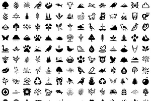 Nature Icon Bundle svg set, an Icon by IconValue