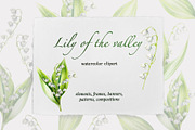 Lily of the valley watercolor, an Object Illustration by Navenzeles (Thumbnail 1 of 10)