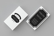 Minimal Vintage Business Card 1, a Business Card Template by Shahjhan (Thumbnail 2 of 2)
