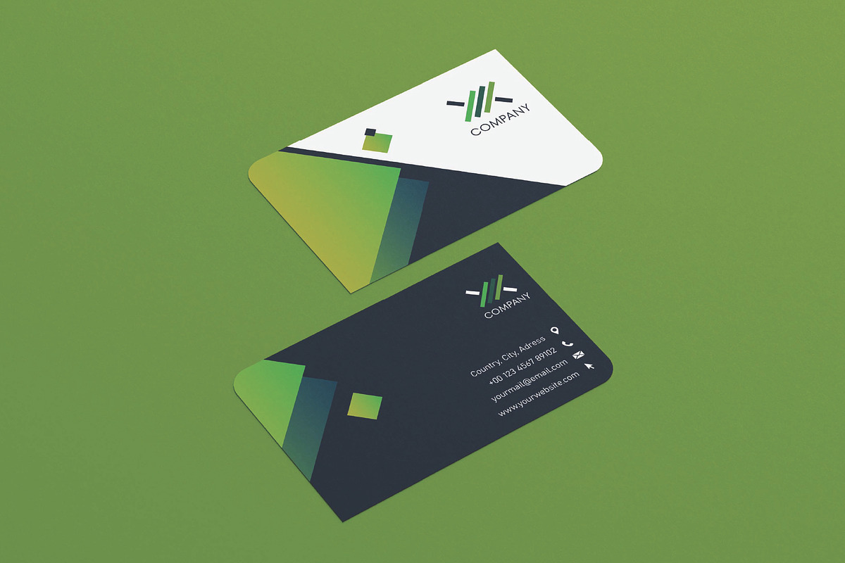 Business card template, a Business Card Template by Workhu (Photo 4 of 5)
