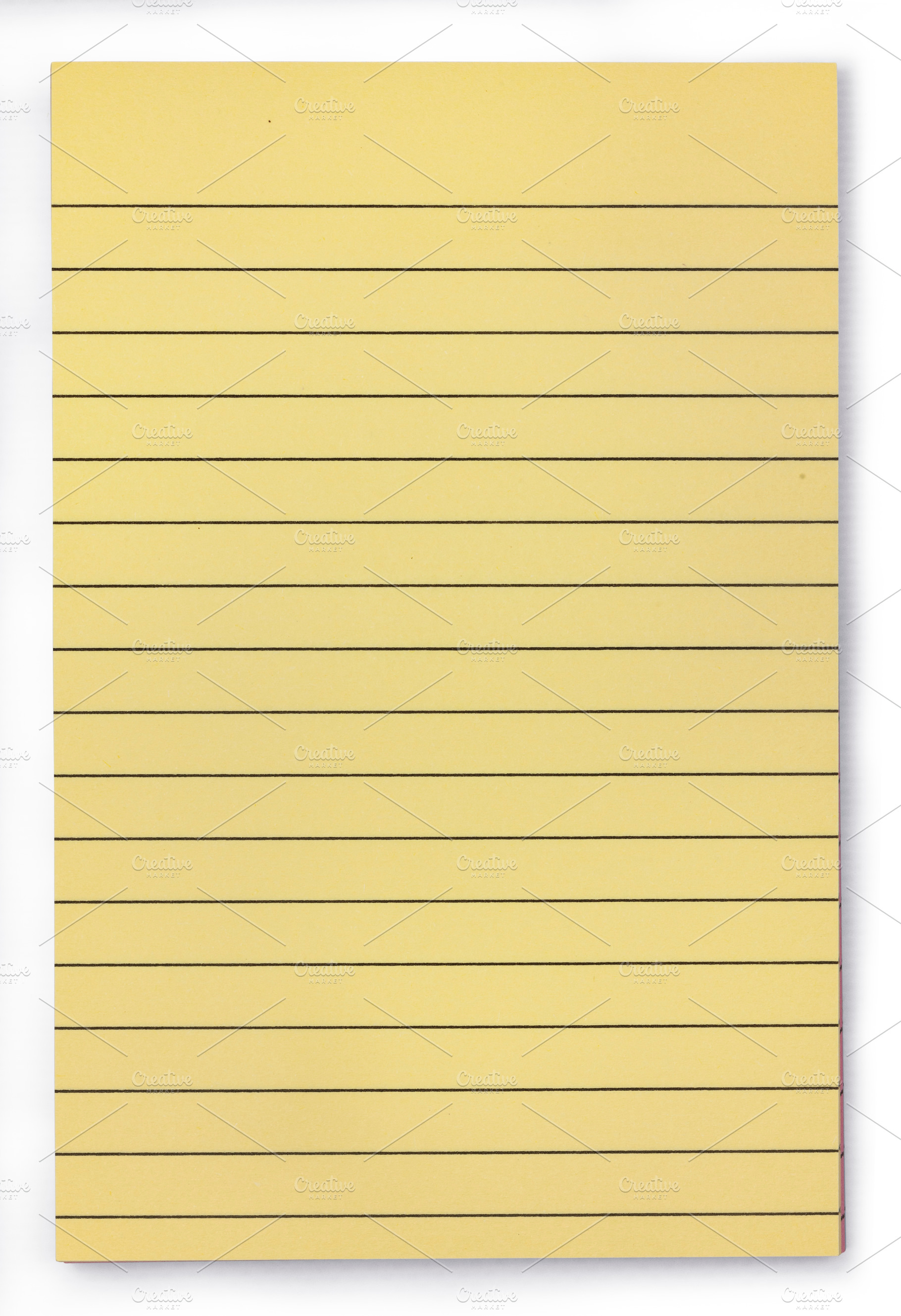 Note block paper on white background, a Food & Drink Photo by Cat'chy Images by Nynke