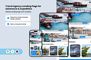 Dunia - Adventure Travel Landing, a Landing Page Template by twinstd (Thumbnail 1 of 5)