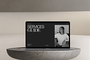Photographer Services Guide, a Presentation Template by Lesse Studio (Thumbnail 1 of 6)