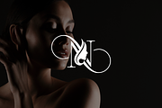 Letter N Woman Beauty Logo, a Branding & Logo Template by Luxury Logos (Thumbnail 2 of 4)