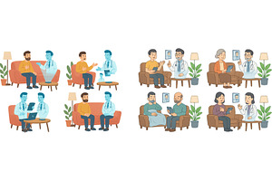 Virtual consultations bring, a Healthcare Illustration by ZinetroN