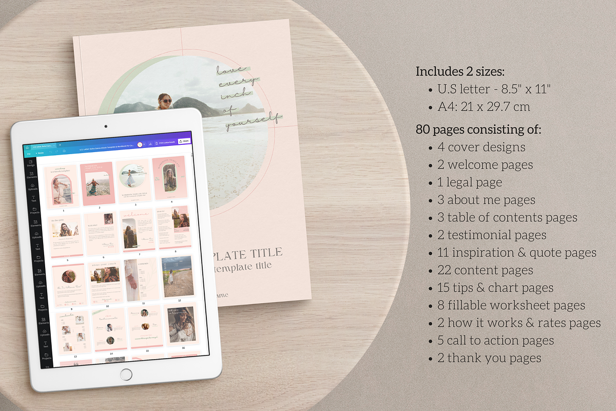 Canva Coaching Templates - Mint, a Magazine Template by Made by Melody (Photo 2 of 14)