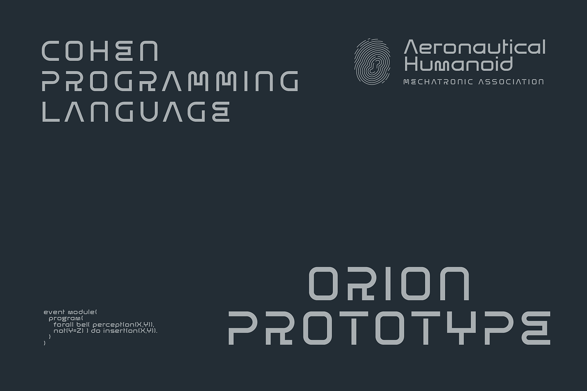 Earon Futuristic Tech Font, a Sans Serif Font by baqoos (Photo 5 of 8)