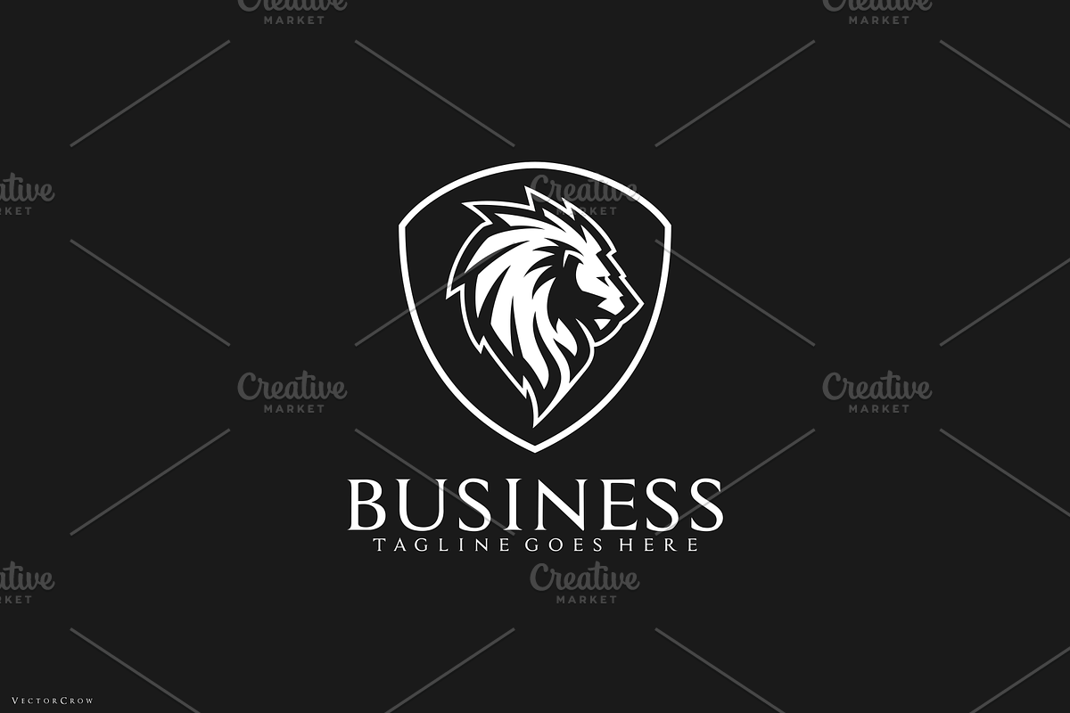Royal Lion Shield Logo, a Branding & Logo Template by VectorCrow (Photo 2 of 6)