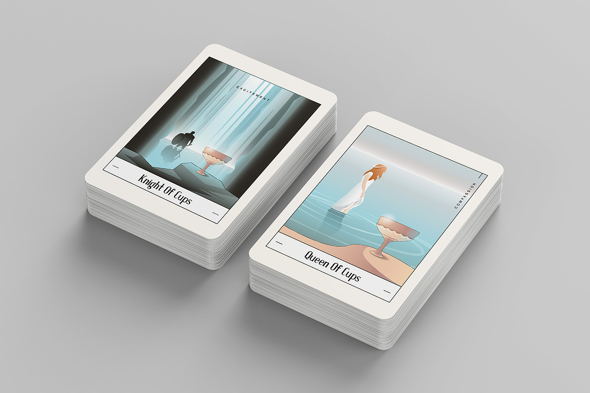 Tarot Card Templates - Minor Arcana, an Illustration by Polar Vectors (Photo 12 of 15)