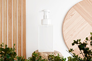 Soap Dispenser Square Bottle Mockup, a Packaging Mockup by Muhazdinata (Thumbnail 4 of 18)