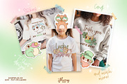 Cute St. Patricks Day Clipart Bundle, a Seasonal Illustration by Huxmay (Thumbnail 6 of 7)