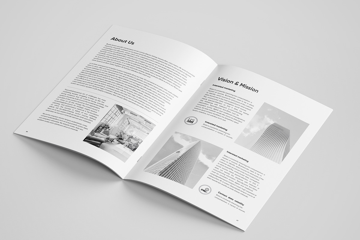 White Paper Template Word, a Brochure Template by azadcsstune (Photo 5 of 12)