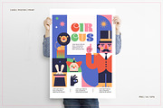 Geometrical Circus illustrations, a Decorative Illustration by Marish (Thumbnail 4 of 10)