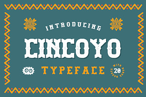 Cincoyo, a Font by TGIF.STD