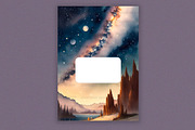 5 Galaxy GoodNotes Digital covers, a Templates & Theme by Illustrator Space (Thumbnail 3 of 7)