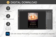 Bethlehem Christmas Play Flyer PSD, a Flyer Template by Godserv Designs (Thumbnail 7 of 8)