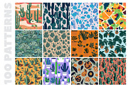 100 Eclectic Vibrant Patterns, a Pattern Graphic by digitalassets (Thumbnail 9 of 10)