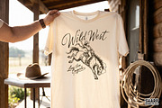 Wild West Long Live Cowgirls Bronc, an Object Graphic by SharpMarketplace (Thumbnail 2 of 5)