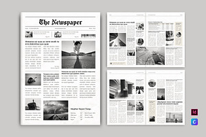 Daily Newspaper Template