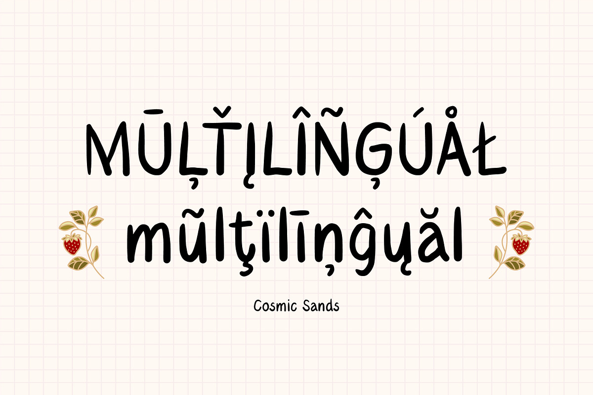 COSMIC SANDS - Handwritten Font!, a Handwritten Font by Artflorara (Photo 9 of 12)