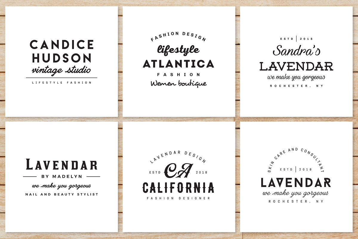 640 Premade Logos Mega Bundle, a Branding & Logo Template by XpertgraphicD (Photo 99 of 109)