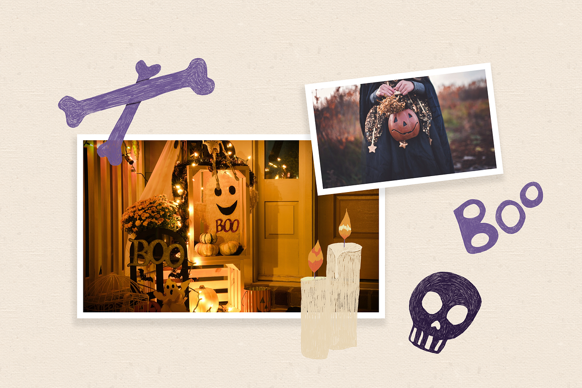 Spooky Spectacle: Halloween Elements, a Seasonal Illustration by Littlefield Design (Photo 7 of 8)