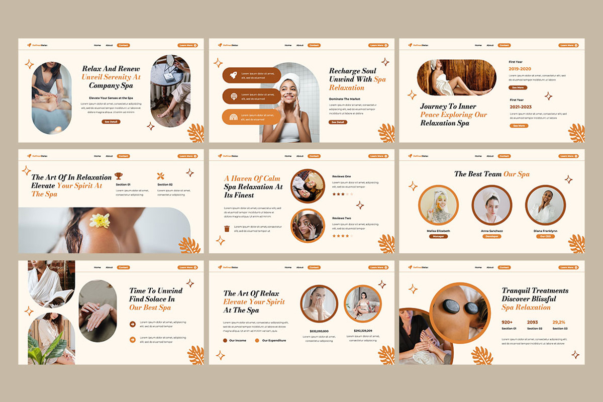 SPA Relaxtion - Presentation, a Presentation Template by Haidezign (Photo 3 of 4)