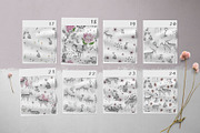 Watercolor kids patterns, a Pattern Graphic by Natali Smolova (Thumbnail 4 of 6)