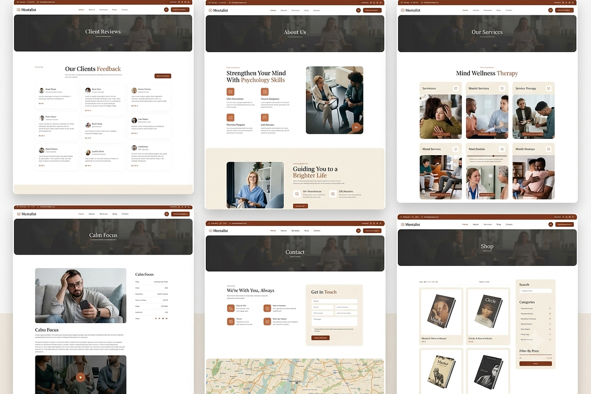 Mentalist Psychology WordPress Theme, a WordPress Template by ThemesRain (Photo 2 of 3)